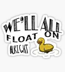 Float On Sticker