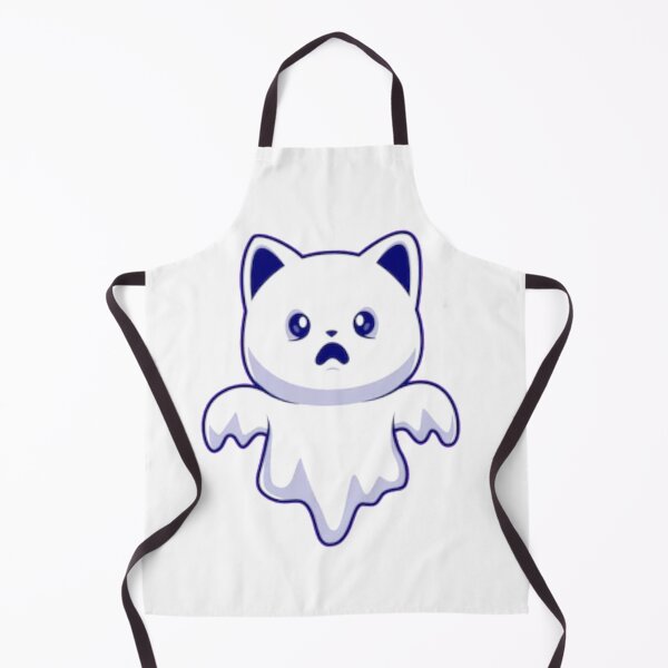 Item preview, Cute white halloween cat ghost  designed and sold by BEAUTY ⭐⭐⭐⭐⭐.