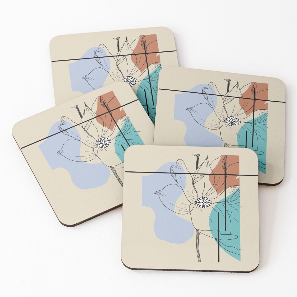 Item preview, Coasters (Set of 4) designed and sold by Rangaurpani.