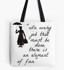 Mary Poppins Practicall Perfect 4 Tote Bag