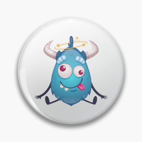 Item preview, Cute blue halloween monster cartoon designed and sold by BEAUTY ⭐⭐⭐⭐⭐.