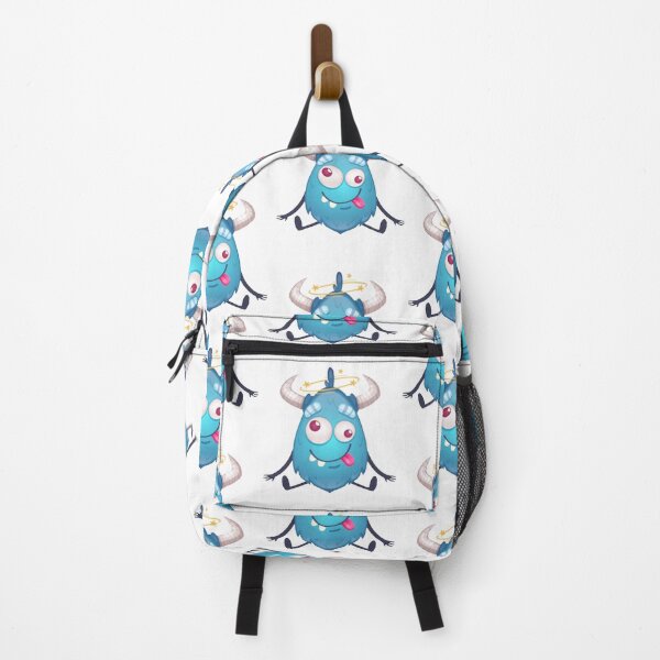 Item preview, Cute blue halloween monster cartoon designed and sold by BEAUTY ⭐⭐⭐⭐⭐.