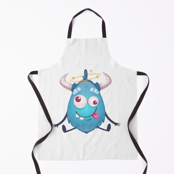 Item preview, Cute blue halloween monster cartoon designed and sold by BEAUTY ⭐⭐⭐⭐⭐.