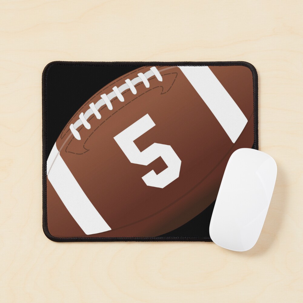 American football ball number 5, five | Kids T-Shirt