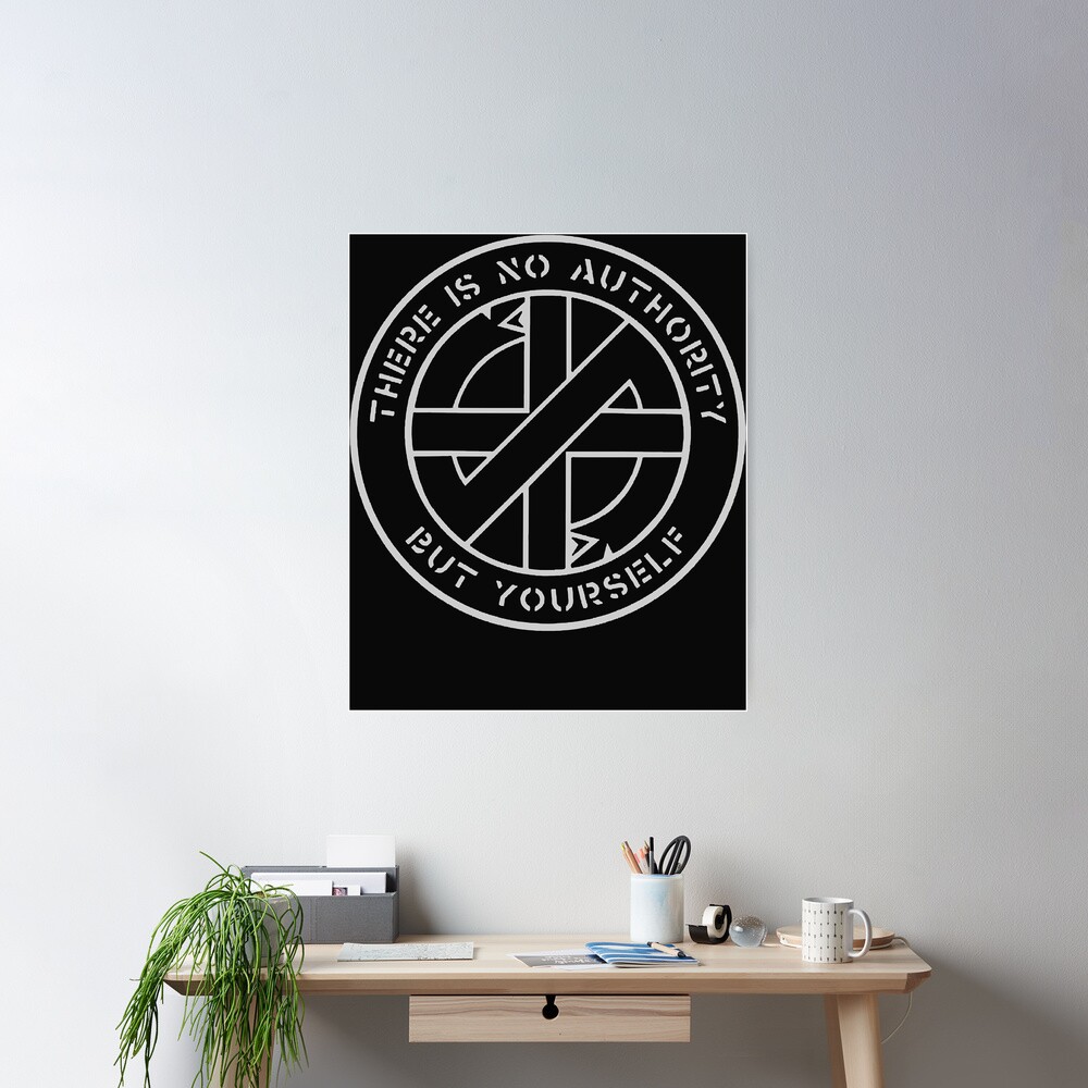 CRASS「THERE IS NO AUTHORITY BUT〜」 映画ポスター CRASS