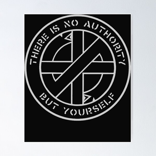 数量限定SALE There - Crass Is  Yourself But Authority No ポスター