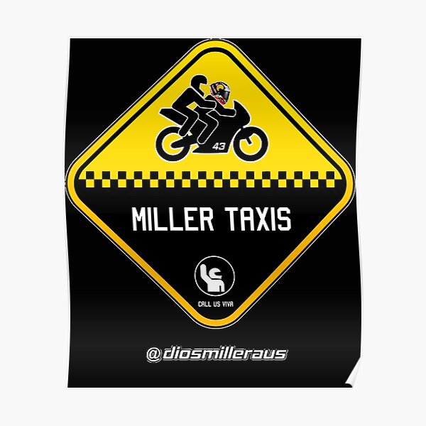 "Miller Taxis" Poster for Sale by ShannonBrau Redbubble