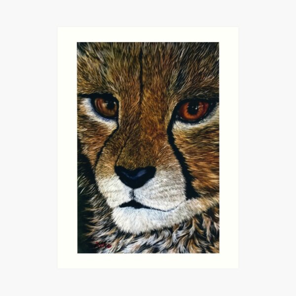 "Little Sister" - Oil Painting Art Print