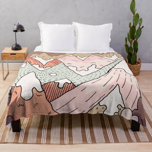 Item preview, Peaks above and below designed and sold by Swadeillustrations.