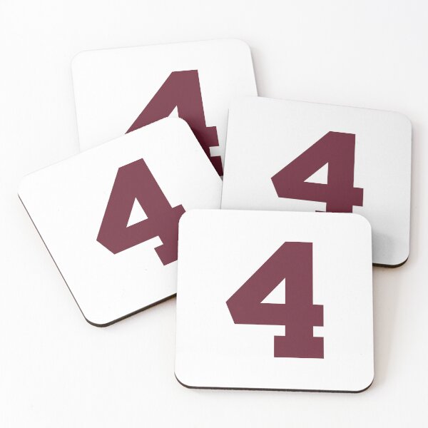 Item preview, Number 4, Maroon four, Sports number 4 designed and sold by TheCultStuff.