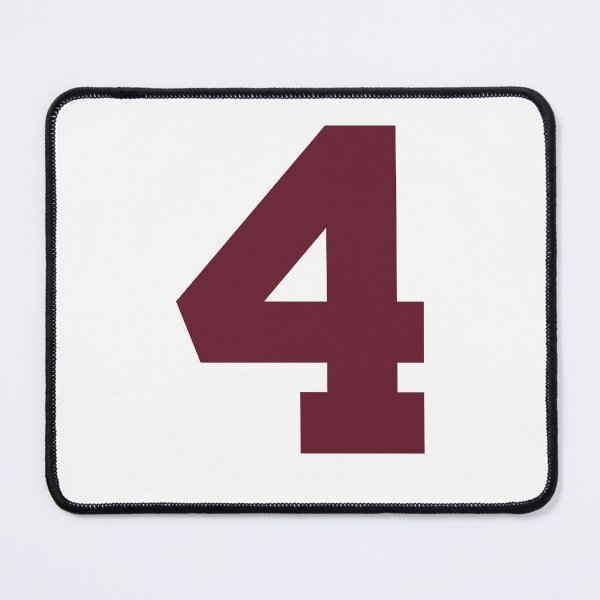 Item preview, Number 4, Maroon four, Sports number 4 designed and sold by TheCultStuff.