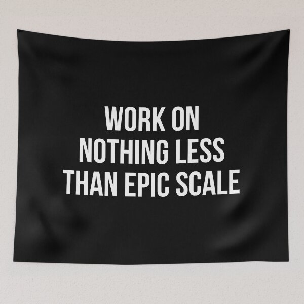 Item preview, Work on nothing less than epic scale designed and sold by Laura-stbr.