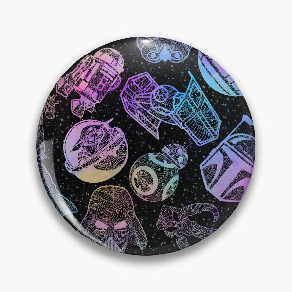 Item preview, Space Wars Watercolor Mandalas designed and sold by Rainbows Galore.