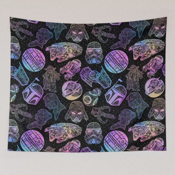 Item preview, Space Wars Watercolor Mandalas designed and sold by Rainbows Galore.