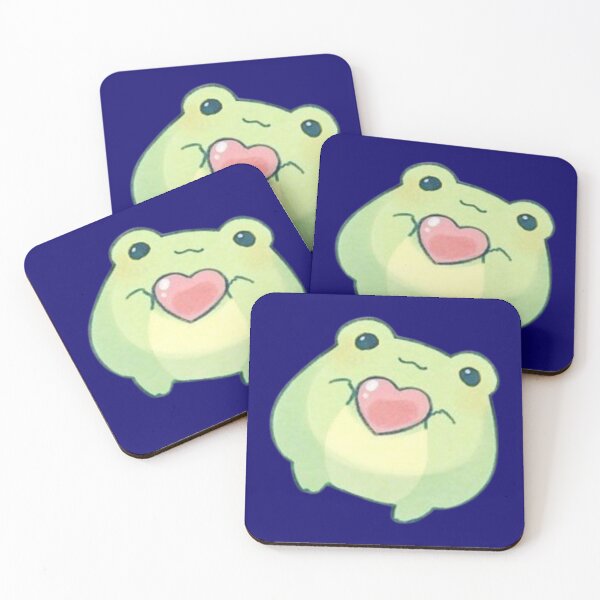 Item preview, cute frog wallpaper                 designed and sold by mtnapparele.