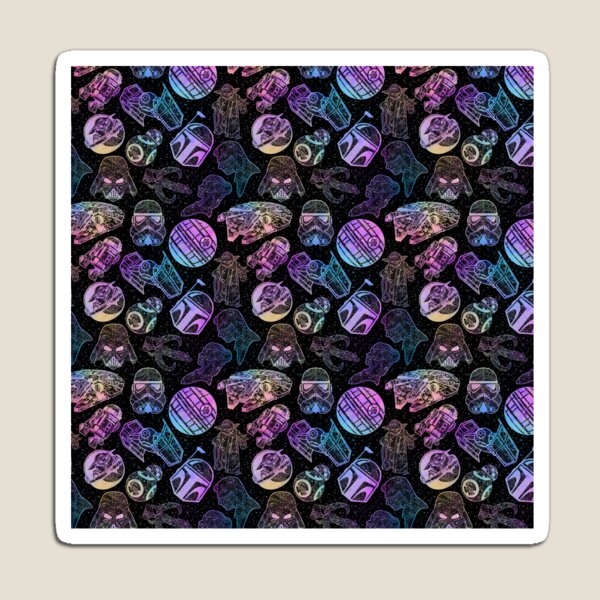 Item preview, Space Wars Watercolor Mandalas designed and sold by Rainbows Galore.