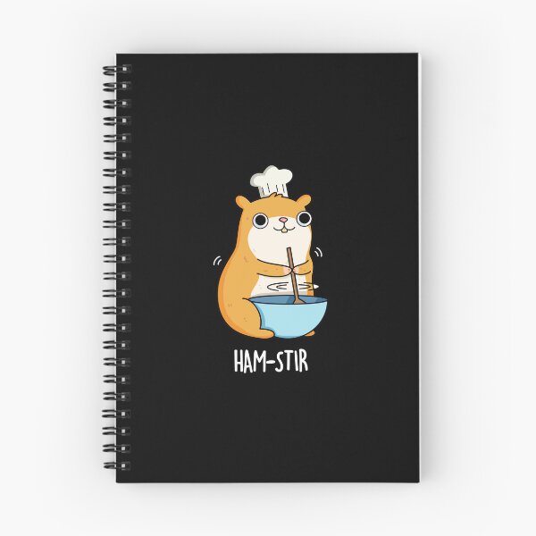 Item preview, Hamstir Funny Chef Hamster Puns (Dark BG) designed and sold by punnybone.