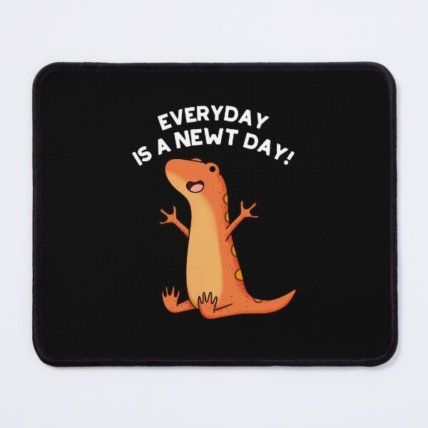 Item preview, Everyday's A Newt Day Funny Salamander Puns (Dark BG) designed and sold by punnybone.