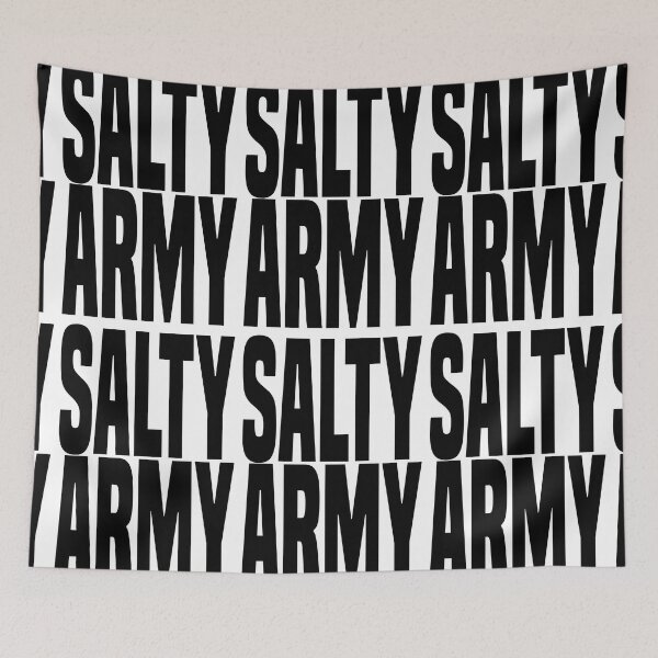 Item preview, SALTY ARMY designed and sold by CRINGEWORTHY TEES.