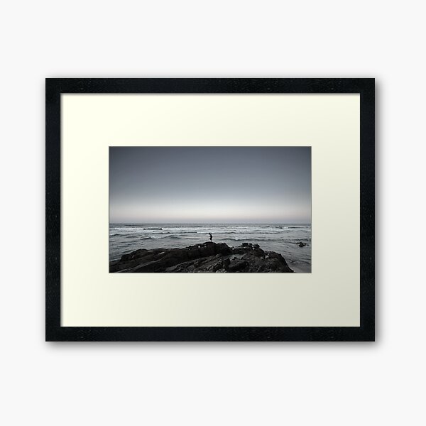 Vista previa del artículo con la obra «Coolum- el pescador», diseñado y vendido por Ben Loveday.