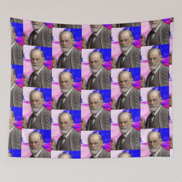 Item preview, Sigmund Freud Artwork | Sigmund Freud Portrait | Sigmund Freud Wall Art  designed and sold by Suyogsonar25.