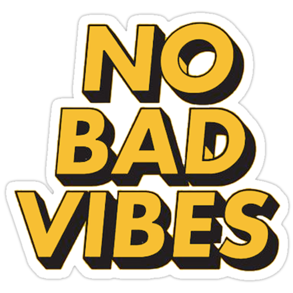 no-bad-vibes-stickers-by-viv-g-redbubble