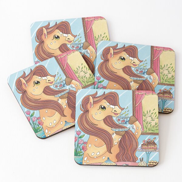 Item preview, Horse Drink Tea designed and sold by mianguyen1995.