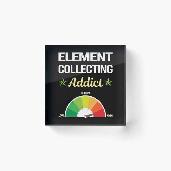 Aperçu de l'œuvre Addict Element Collecte d'éléments créée et vendue par PriscillaHerna.