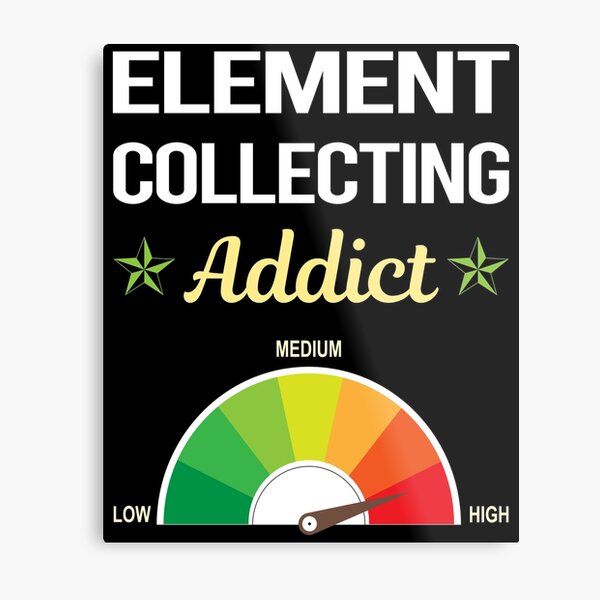 Aperçu de l'œuvre Addict Element Collecte d'éléments créée et vendue par PriscillaHerna.