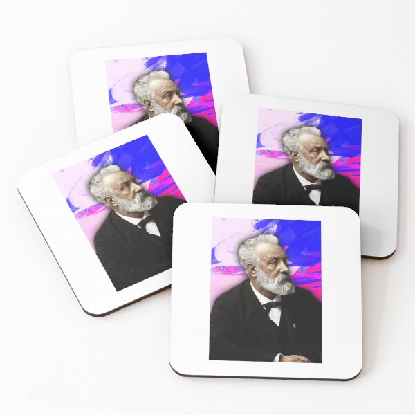 Item preview, Jules Verne Artwork | Jules Verne Portrait | Jules Verne Wall Art  designed and sold by Suyogsonar25.