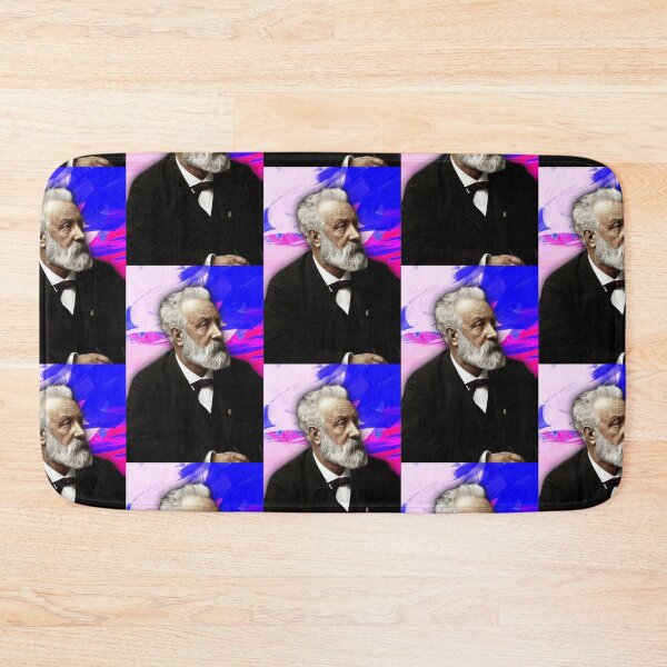 Item preview, Jules Verne Artwork | Jules Verne Portrait | Jules Verne Wall Art  designed and sold by Suyogsonar25.