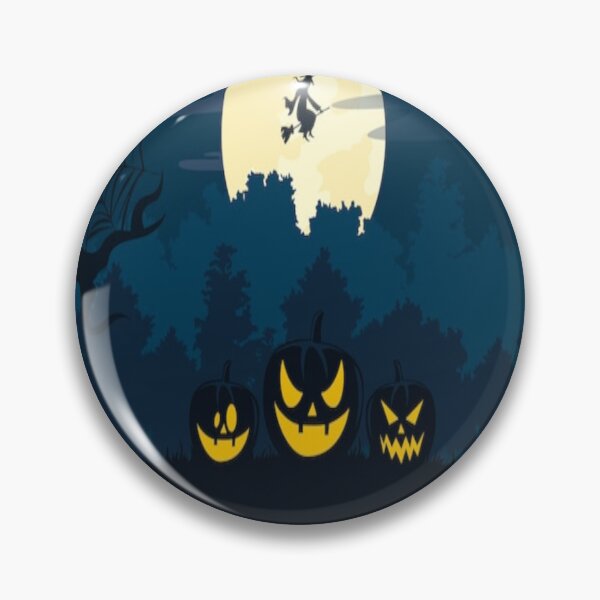 Item preview, Halloween scary pumpkins and the moon at night designed and sold by BEAUTY ⭐⭐⭐⭐⭐.