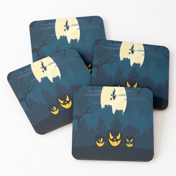 Item preview, Halloween scary pumpkins and the moon at night designed and sold by BEAUTY ⭐⭐⭐⭐⭐.