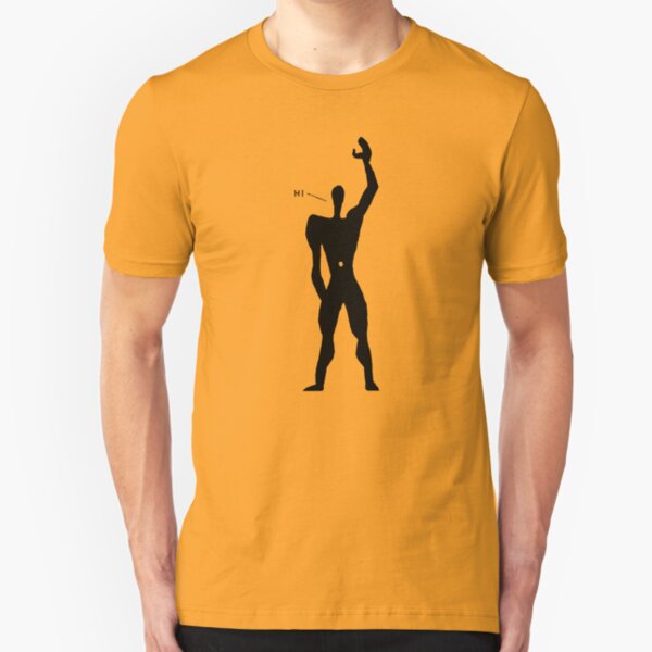 Le Corbusier - The Friendly Modular Man Slim Fit T-Shirt