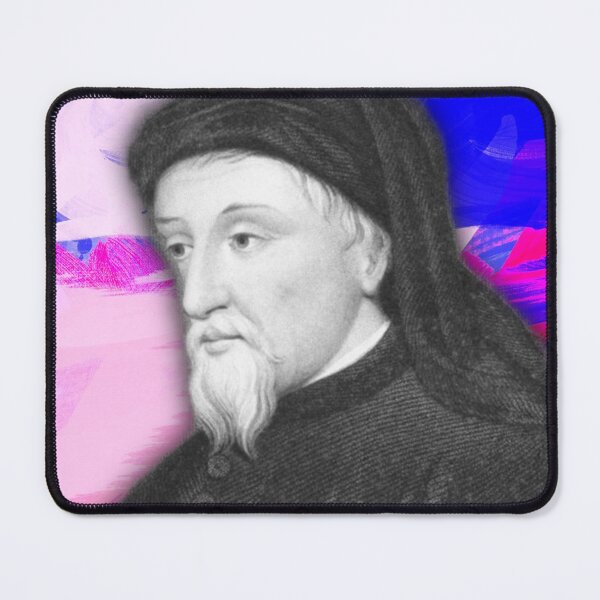 Item preview, Geoffrey Chaucer Artwork | Geoffrey Chaucer Portrait | Geoffrey Chaucer Wall Art  designed and sold by Suyogsonar25.