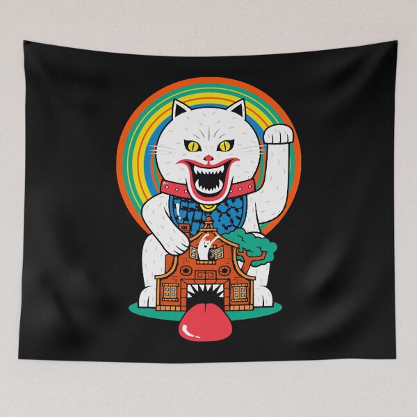 Item preview, Haunted House Cat designed and sold by Benberi384.
