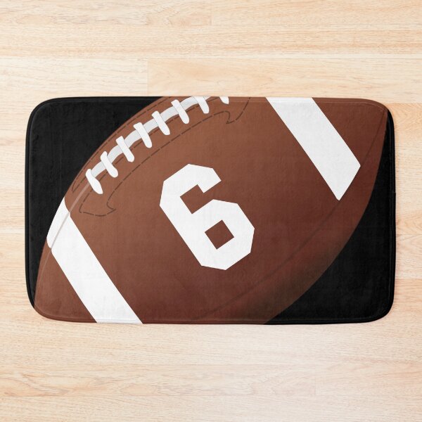 Item preview, American football ball number 6, six designed and sold by TheCultStuff.