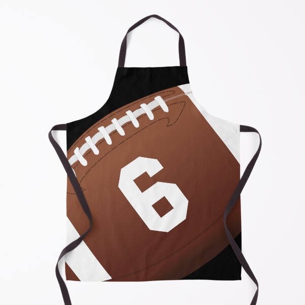 Item preview, American football ball number 6, six designed and sold by TheCultStuff.