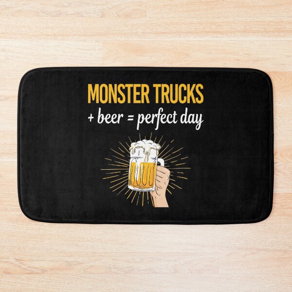 Item preview, Beer Perfect Day Monster Truck Trucks designed and sold by WigglesDailey.