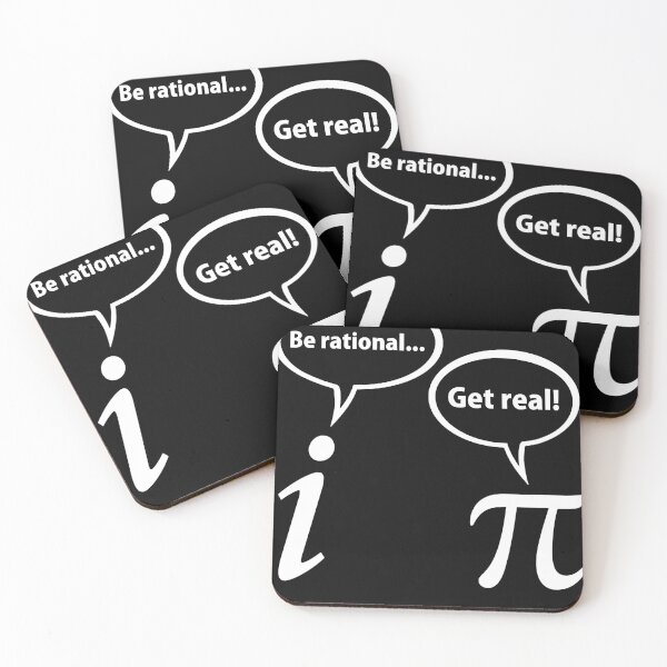 Item preview, Be rational get real imaginary math pi designed and sold by StephenParker1.