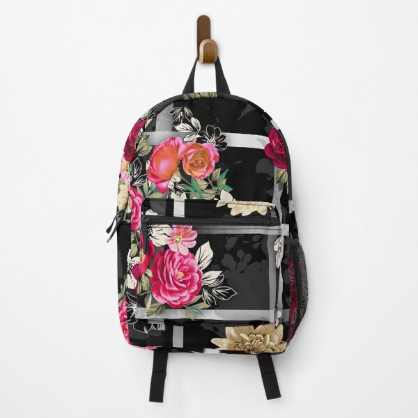 Item preview, Floral bouquet on black and grey designed and sold by FGCART.