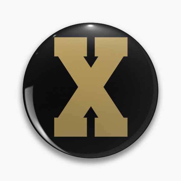 Item preview, Alphabet, Gold X, Sports letter X designed and sold by TheCultStuff.