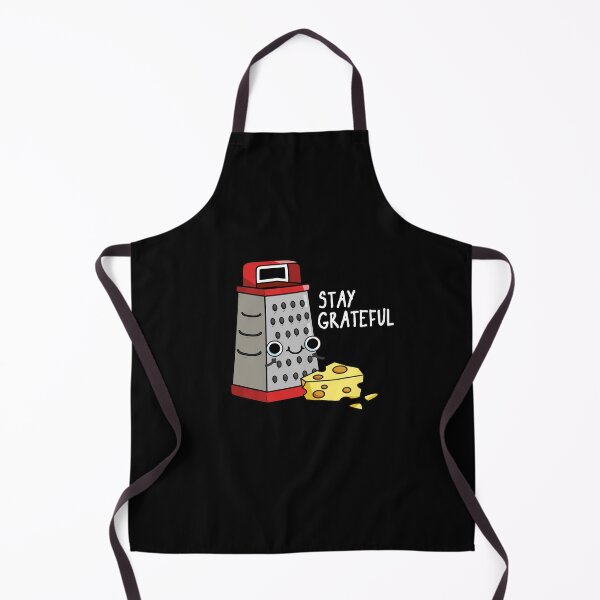 Item preview, Stay Grateful Funny Cheese Puns (Dark BG) designed and sold by punnybone.
