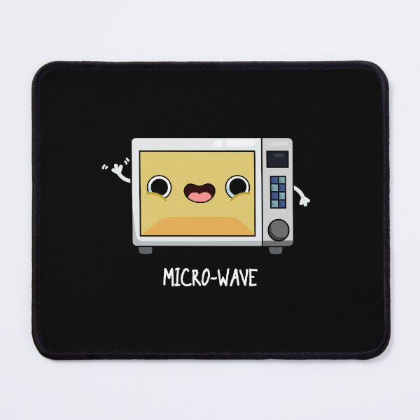 Item preview, Microwave Funny Gadget Puns (Dark BG) designed and sold by punnybone.