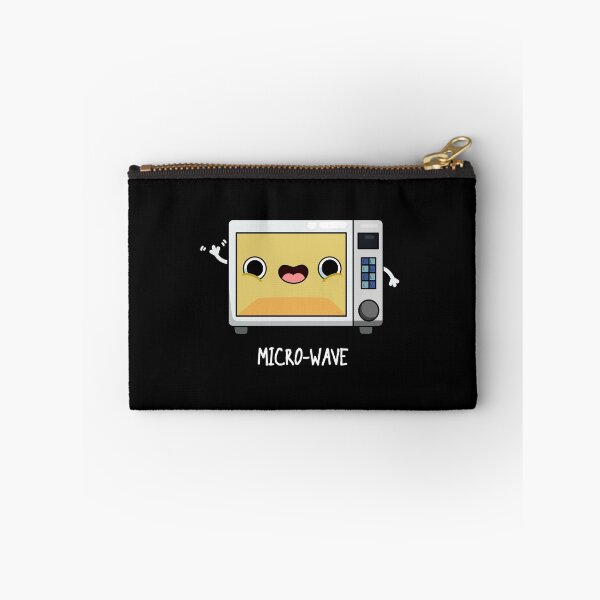 Item preview, Microwave Funny Gadget Puns (Dark BG) designed and sold by punnybone.
