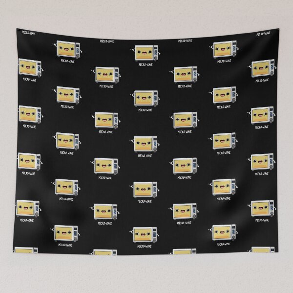 Item preview, Microwave Funny Gadget Puns (Dark BG) designed and sold by punnybone.