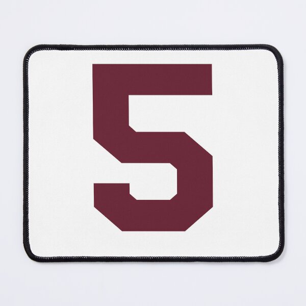 Item preview, Number 5, Maroon five, Sports number 5 designed and sold by TheCultStuff.