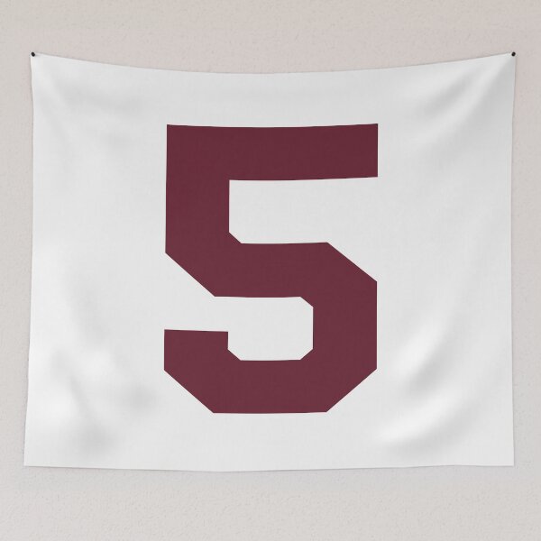 Item preview, Number 5, Maroon five, Sports number 5 designed and sold by TheCultStuff.