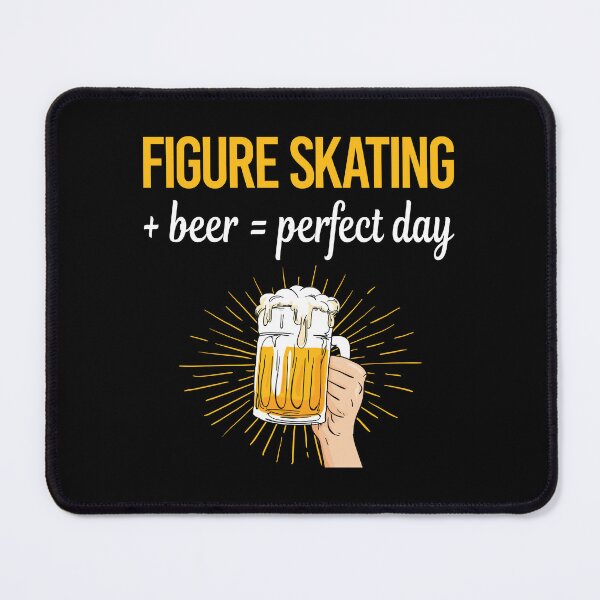 Item preview, Beer Perfect Day Figure Skating designed and sold by WigglesDailey.