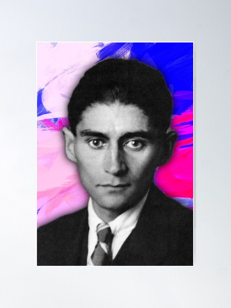 Franz Kafka Portrait Poster Print by Standard Designs